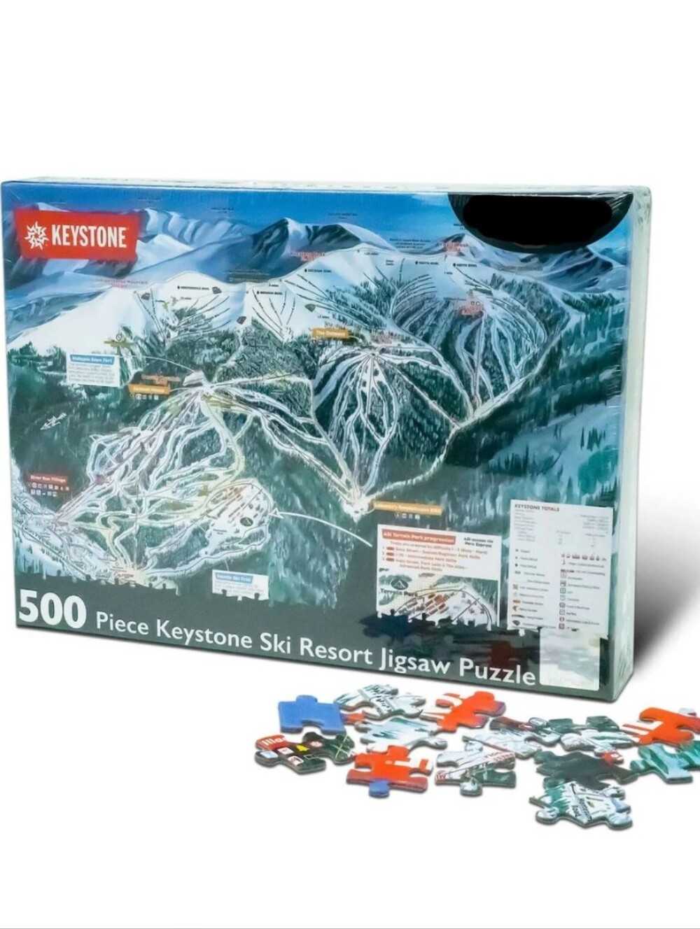 Keystone 500 Piece Ski Resort Jigsaw Puzzle